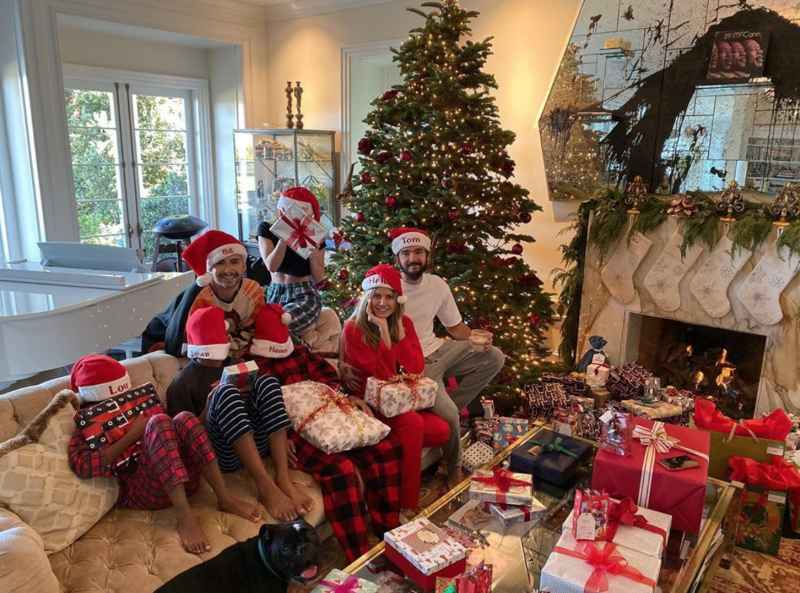 Heidi Klum and Tom Kaulitz Christmas