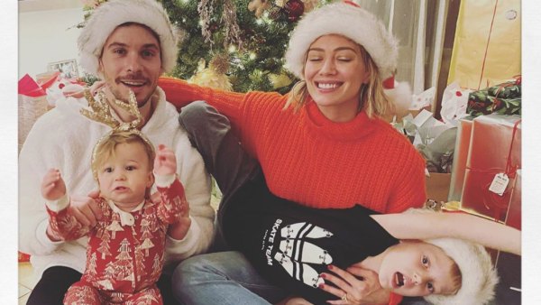 Hilary Duff and Matthew Koma Christmas kids