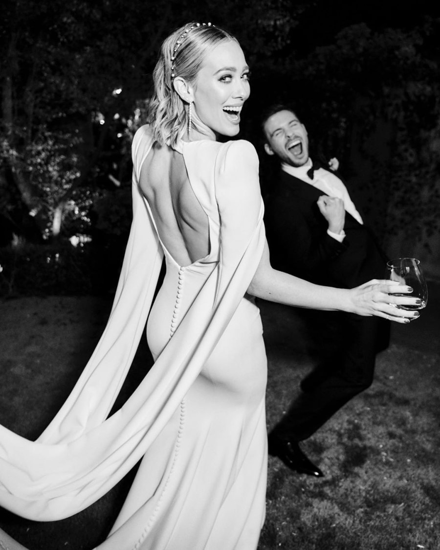 Hilary Duff and Matthew Koma Share Stunning 1st Photos From Their Backyard Wedding