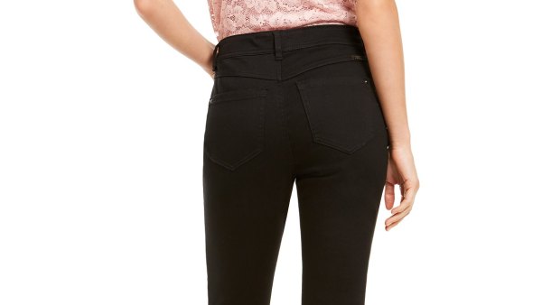 INC Embellished-Hem Ankle Jean