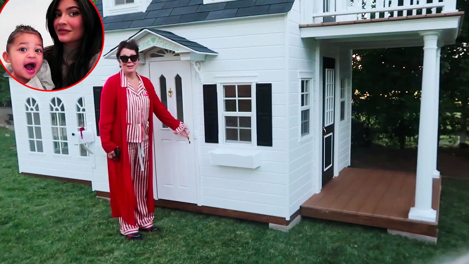 Inside Kylie Jenners 22 Month Old Daughter Stormis Epic Playhouse From Kris Jenner
