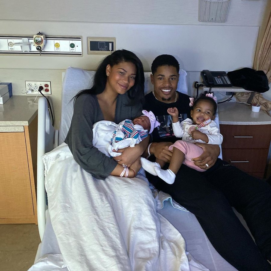 Back-to-Back Babies Chanel Iman and Sterling Shepard