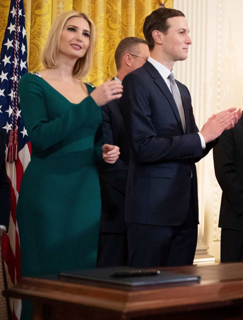 Ivanka Trump Green Dress December 11, 2019