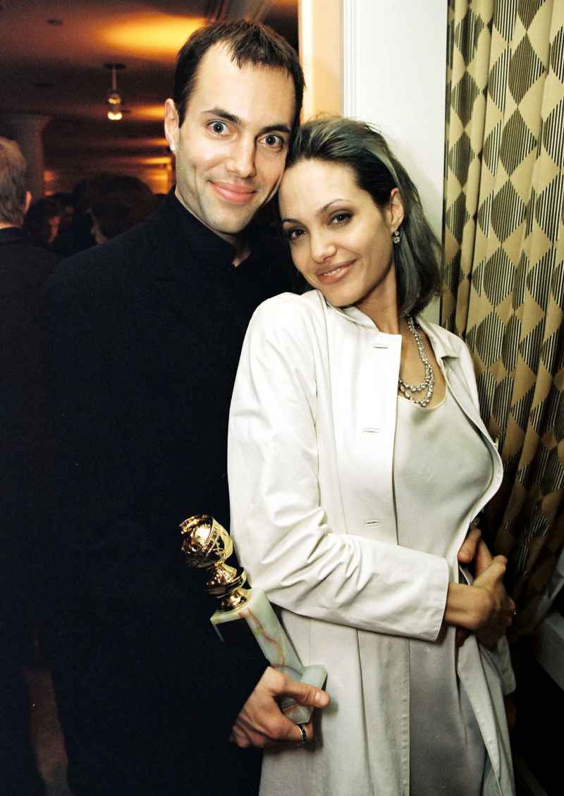 James Haven and Angelina Jolie 57th Golden Globe Awards 2000