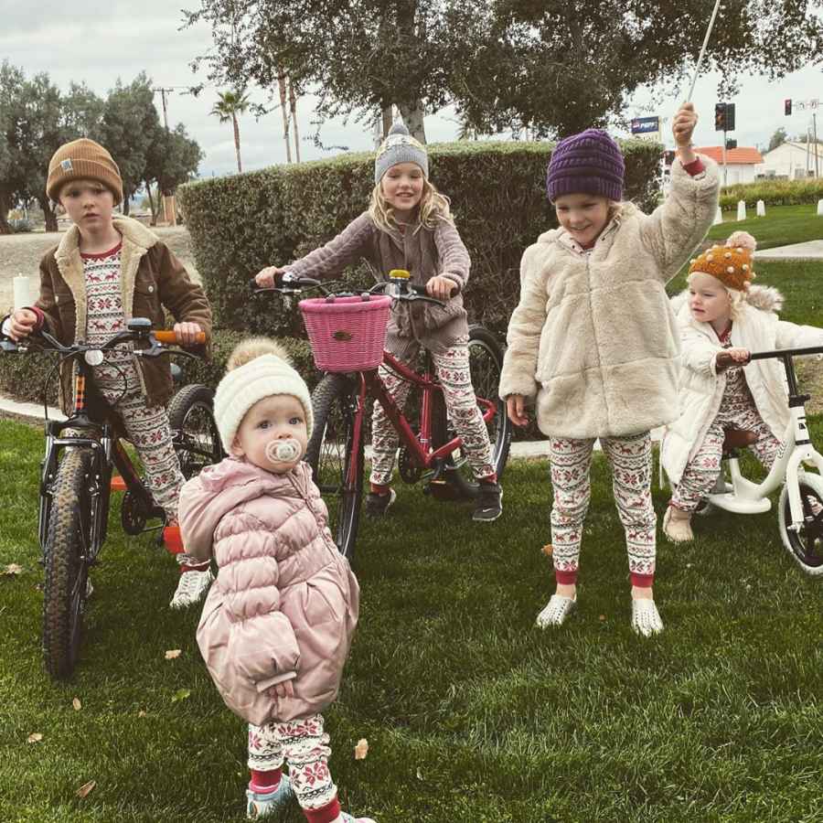 James and Kimberly Van Der Beek Take RV Christmas Trip With 5 Kids