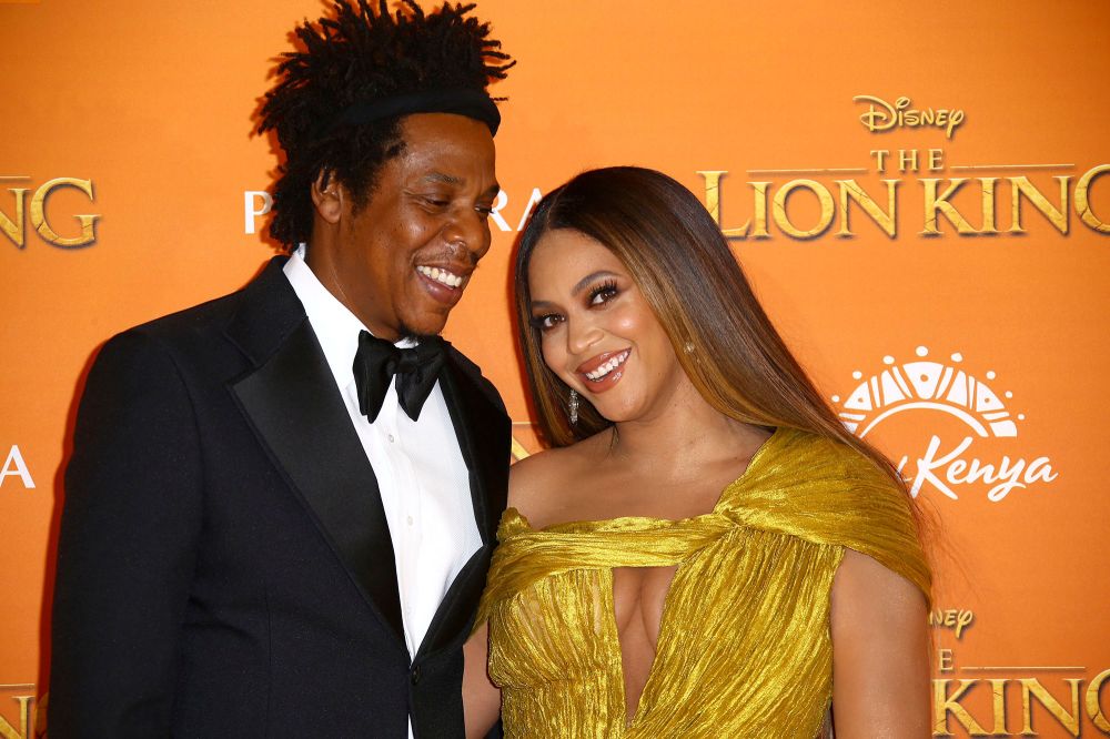 Jay-Z and Beyonce Lion King European