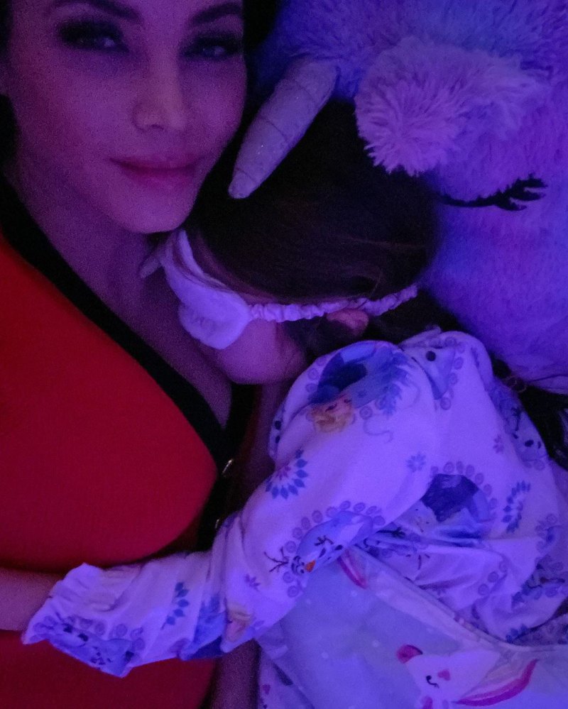 Jenna Dewan Pregnancy Pics Everly sleep