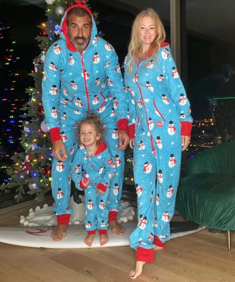 Jenna Jameson Batel Lu Bitton Lior Bitton Celebrity Babies Rocking Festive Pajamas All Holiday Season Long