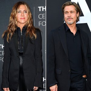 Jennifer Aniston Brad Pitt Connection Flirtatious at Times