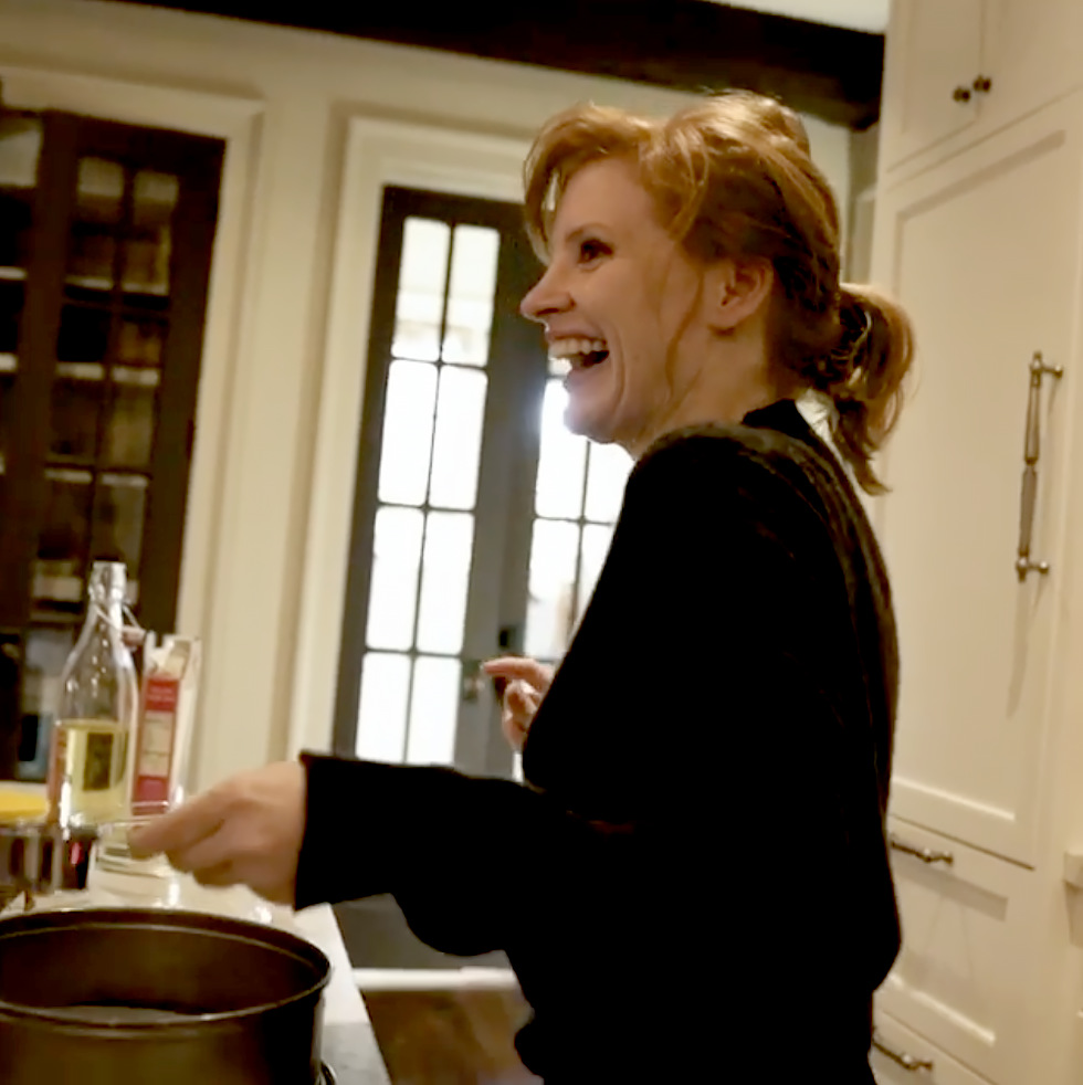 Jessica Chastain Baked a Cake for the First Time