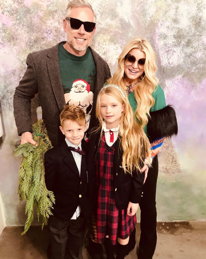 Jessica SImpson Eric Johnson and children sweetest moments