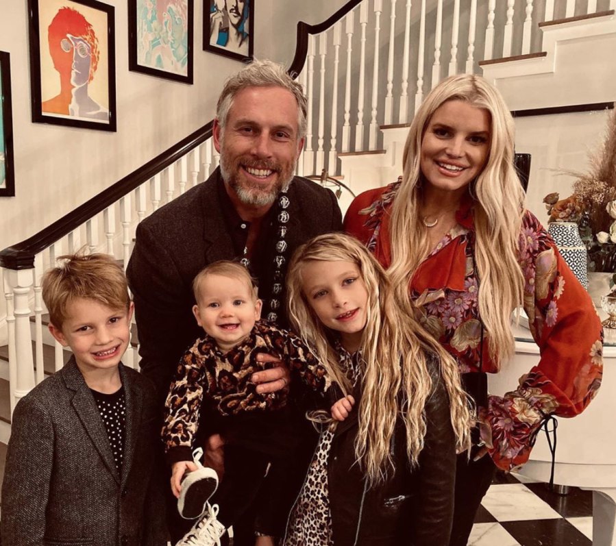Jessica Simpson, Eric Johnson Sweetest Moments With Their Kids