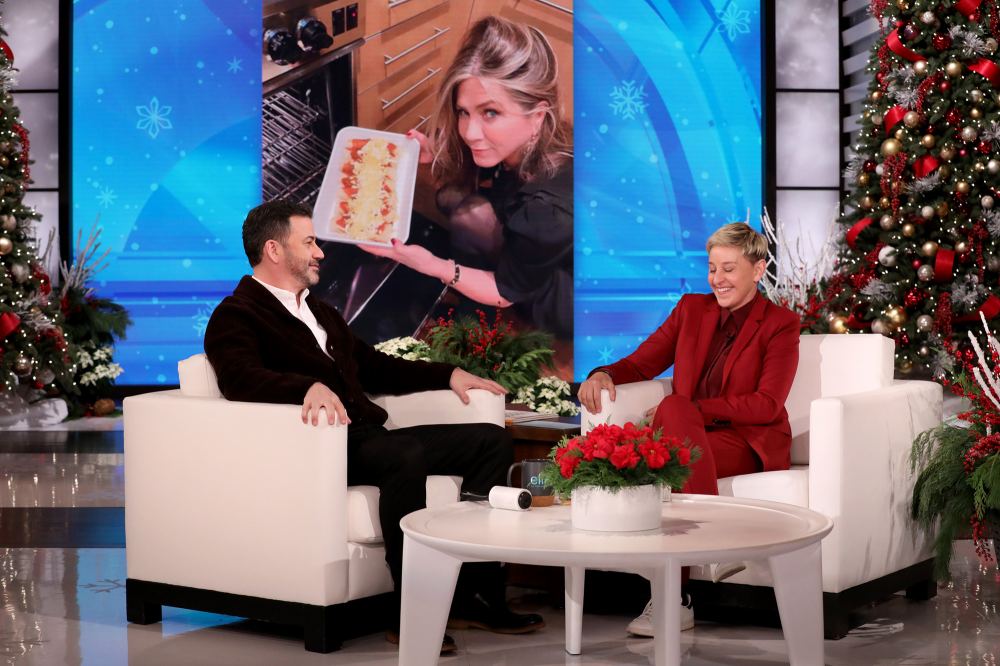 Jimmy Kimmel Dishes on Friendsgiving With Jennifer Aniston