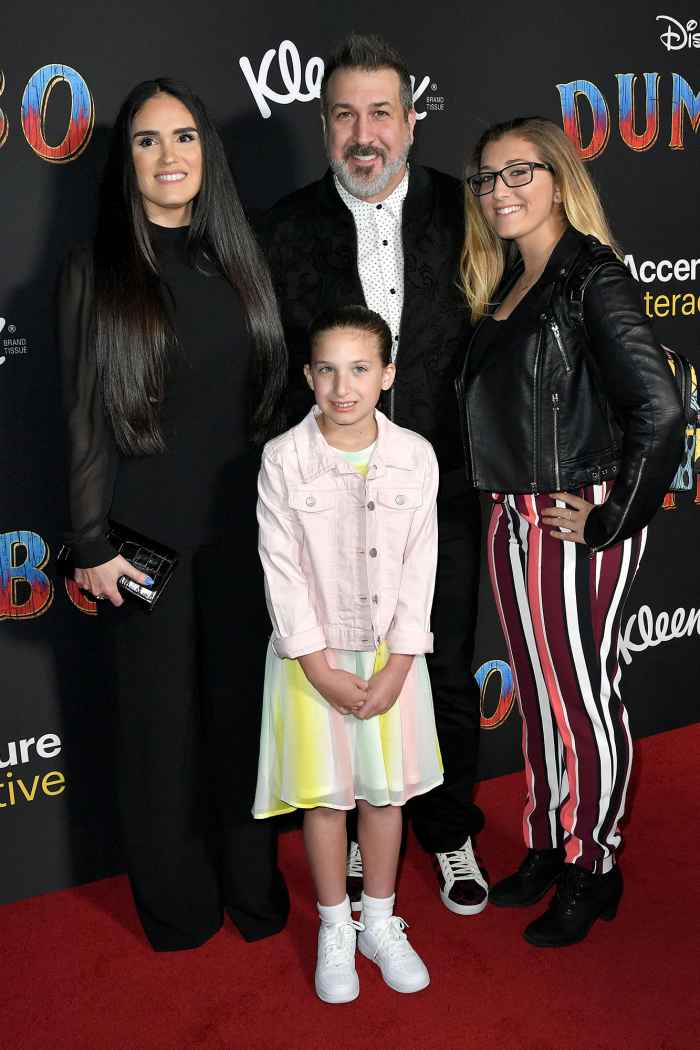 Joey Fatone With Family Co-Parenting
