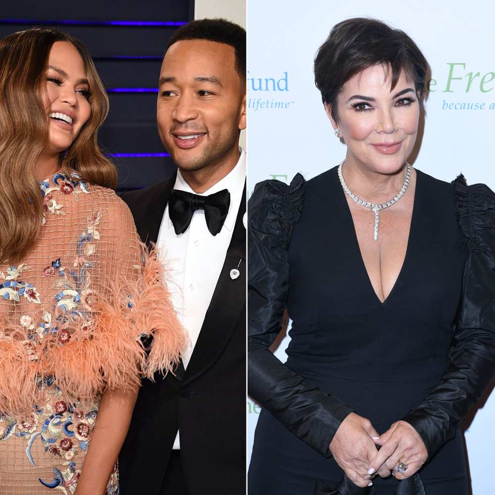 John Legend,Chrissy Teigen Make Out in Kris Jenner&rsquo;s Closet During Party