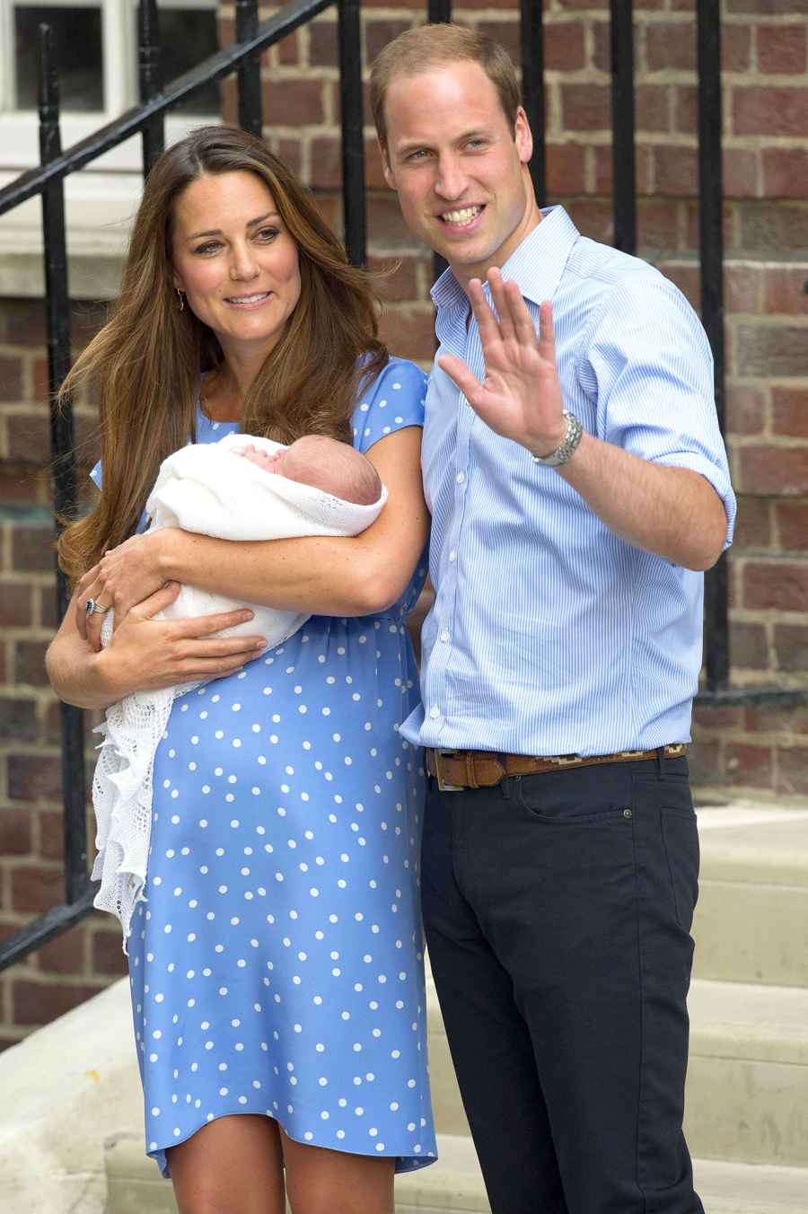 July 2013 Prince George Birth Catherine Duchess of Cambridge and Prince William Biggest Royal Stories of Decade