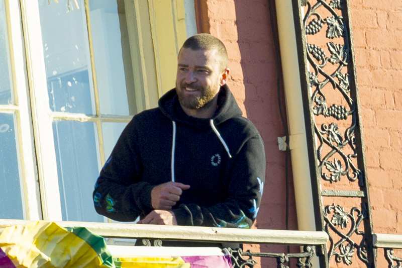 Justin Timberlake Returns to New Orleans Balcony Sans Alisha Wainwright After PDA Scandal 2