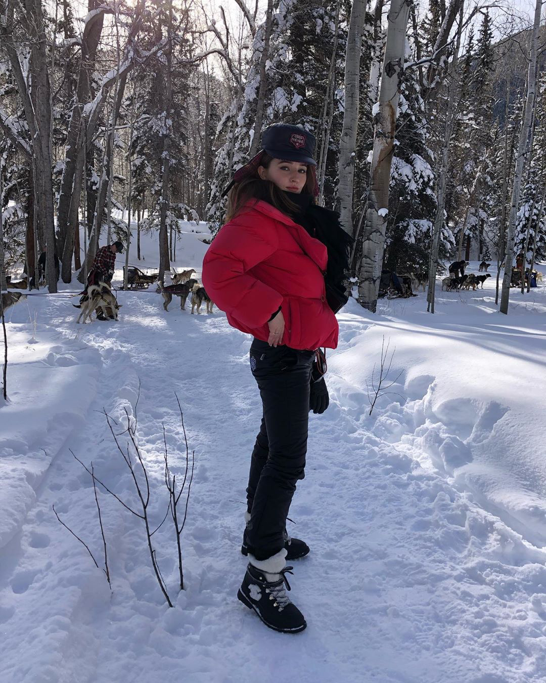 Kaitlyn Dever Instagram Celebrity Snowbunnies