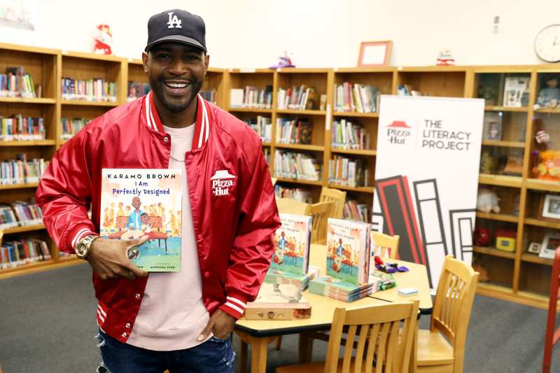 Karamo Brown Pizza Hut