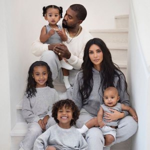 Kardashain West Family Christmas Card 2019