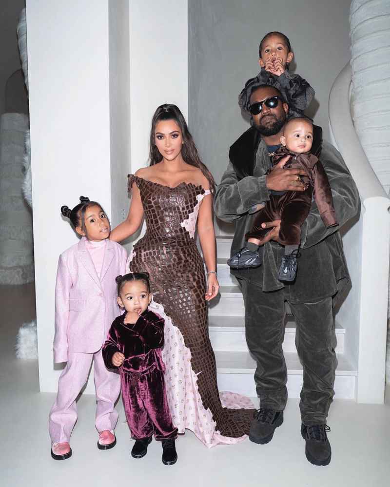 Kardashian Christmas Kim and Family