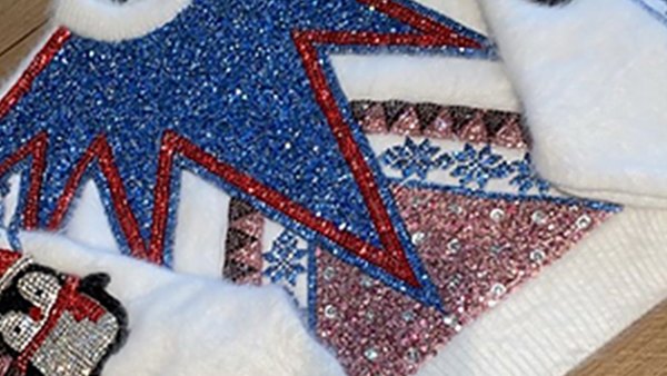 Kardashians Balmain Christmas Sweaters