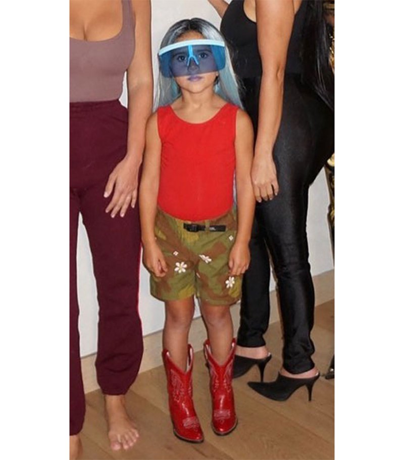 Kardashians Dressing Up As Each Other - Penelope as Kylie