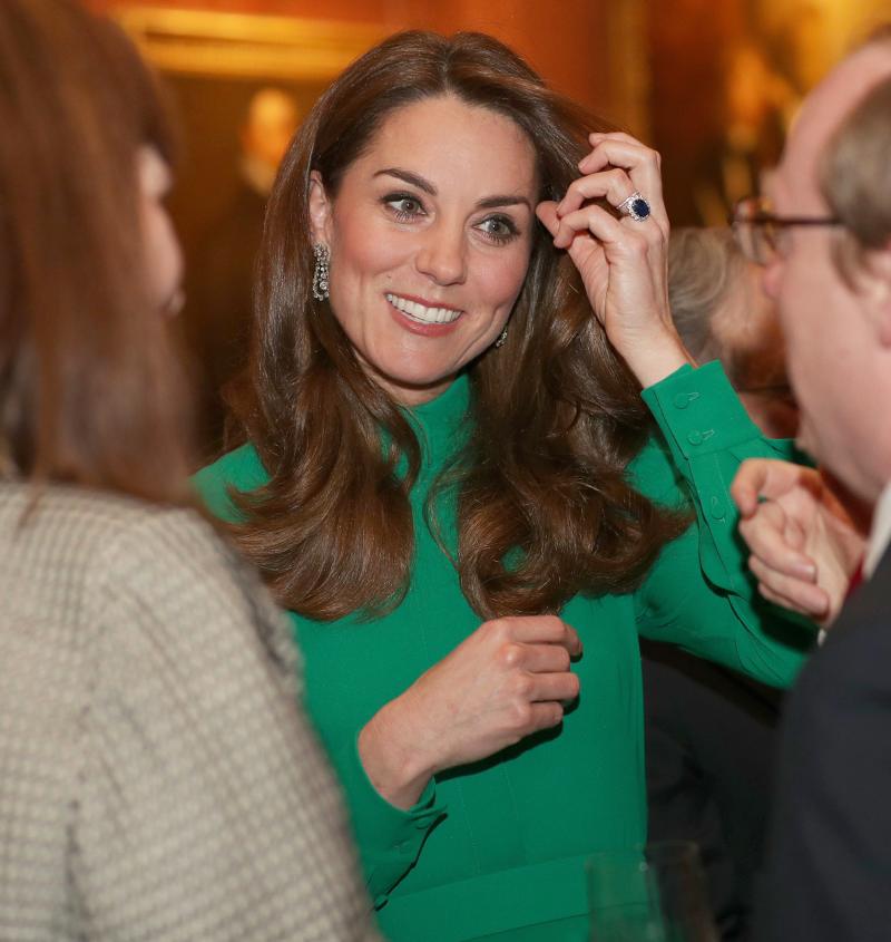 Kate Middleton Kelly Green Outfit December 3, 2019