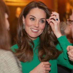 Duchess Kate Middleton Wears Queen Elizabeth's Earrings