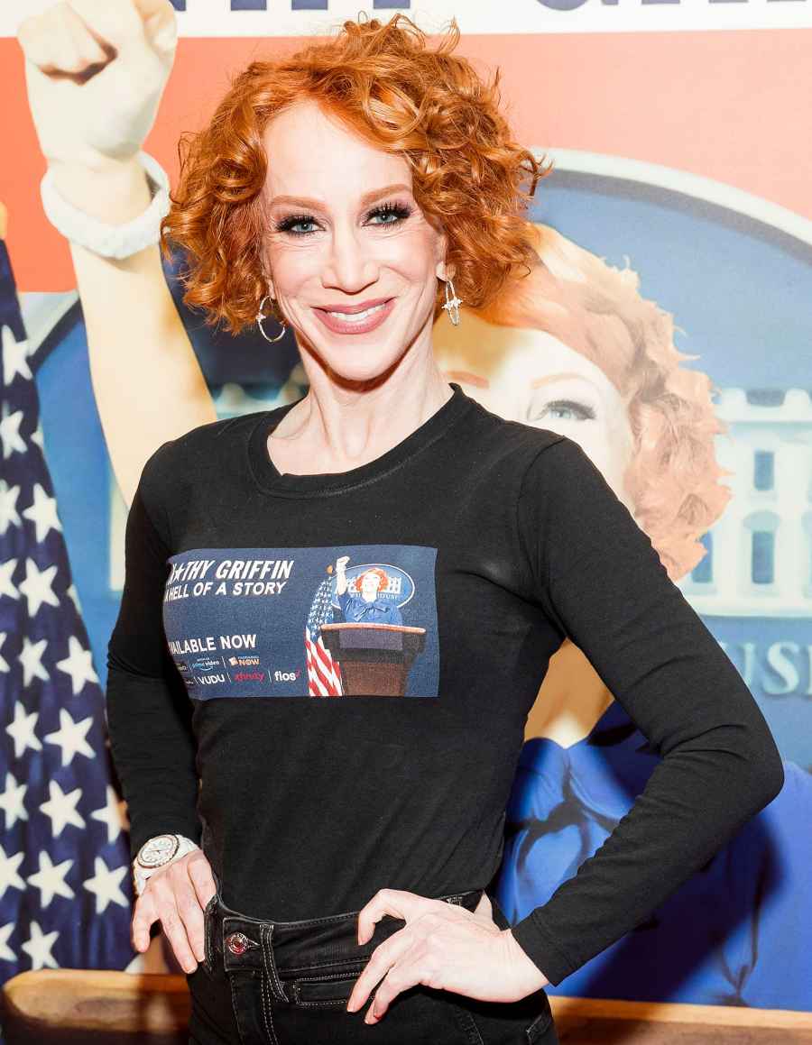 Kathy Griffin Celebs React to President Donald Trump Being Impeached