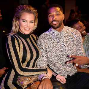 Khloe Kardashian, Tristan Thompson Reunite at Kardashian Party