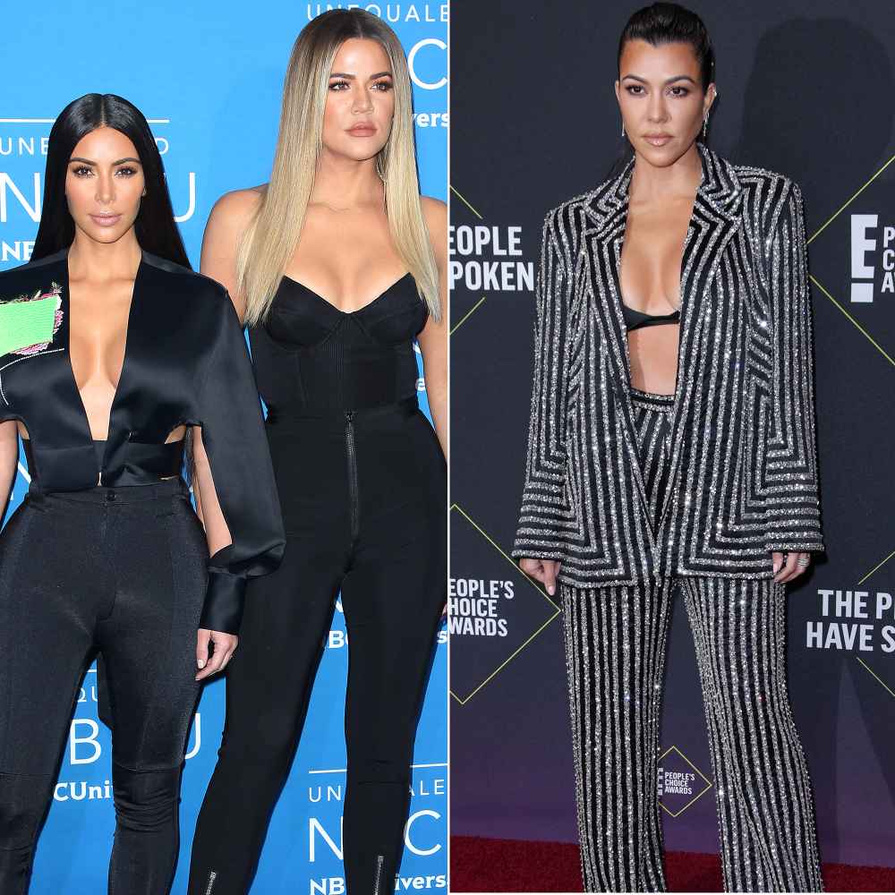 Khloe and Kim Kardashian Slam Kourtney for Not Sharing Enough on KUWTK