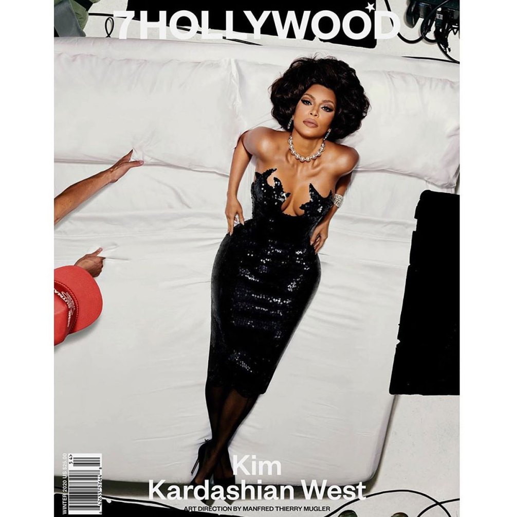 Kim Kardashian 7Hollywood Magazine Cover