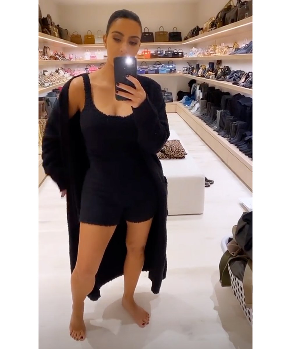 Kim Kardashian Gives a Sneak-Peek of Her Closet