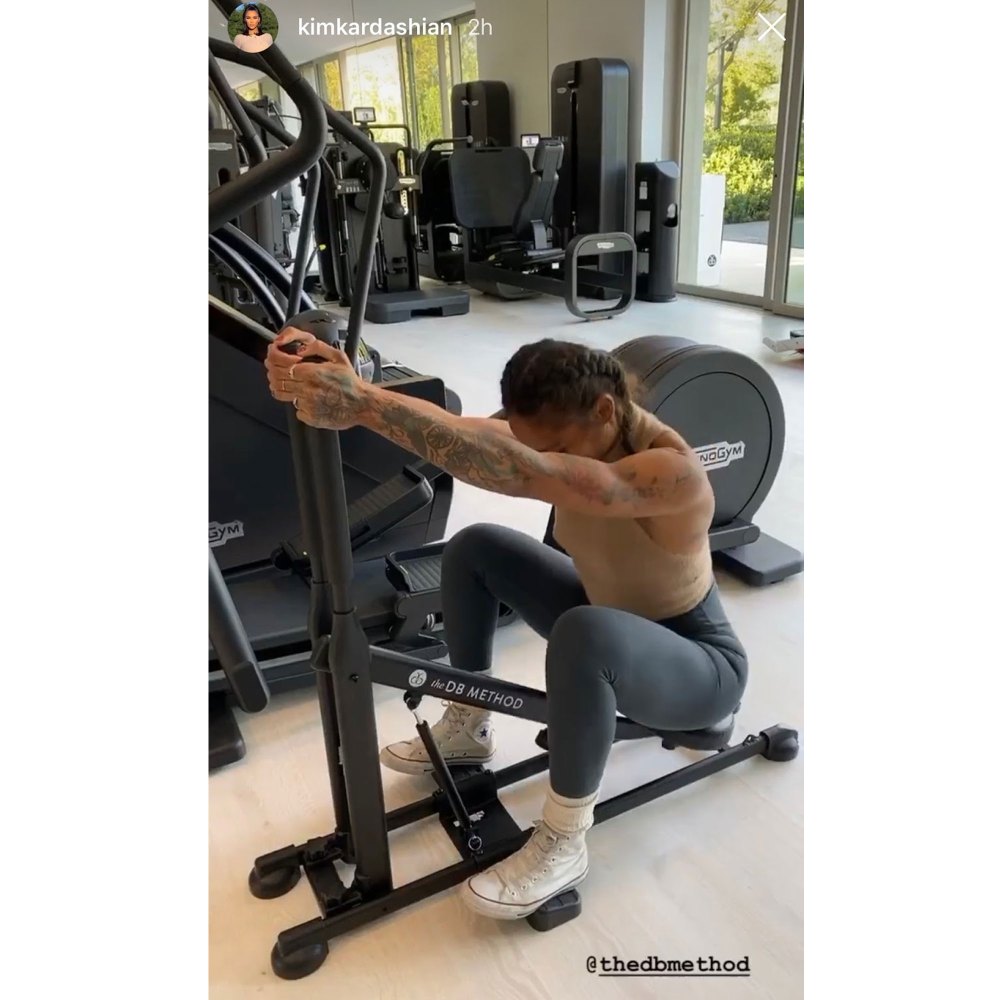 Kim Kardashian Gave Her Mom and Sisters the DB Method Machine Used for Booty Sculpting