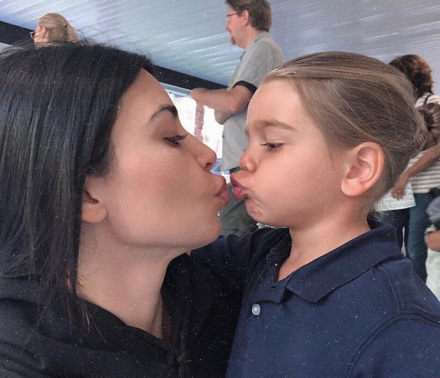 Kim Kardashian Instagram Reign Sweet Messages for Mason and Reign on Joint Birthday