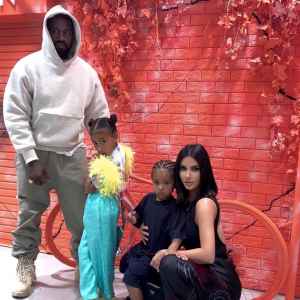 Kim Kardashian, Kanye West’s Daughter North Appears to Be Wearing Makeup After Ban in Christmas Eve Photos