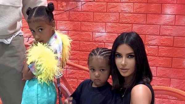 Kim Kardashian, Kanye West’s Daughter North Appears to Be Wearing Makeup After Ban in Christmas Eve Photos