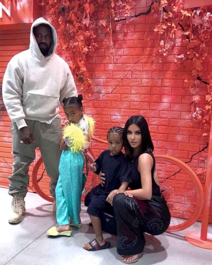 Kim Kardashian, Kanye West’s Daughter North Appears to Be Wearing Makeup After Ban in Christmas Eve Photos