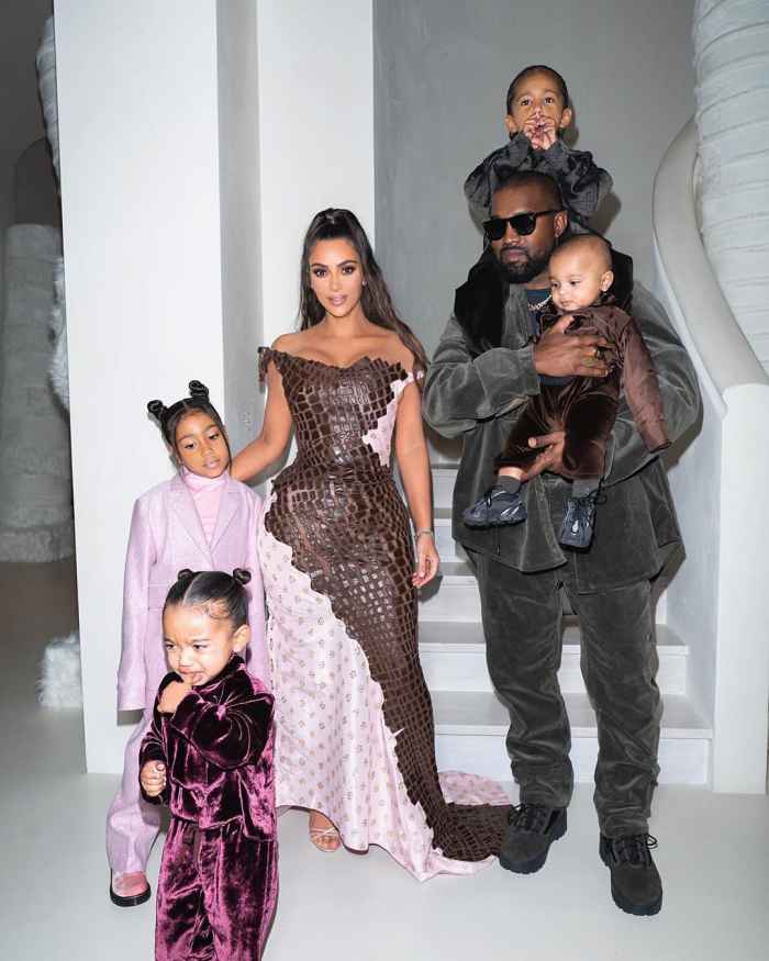 Kim Kardashian, Kanye West’s Daughter North Appears to Be Wearing Makeup After Ban in Christmas Eve Photos
