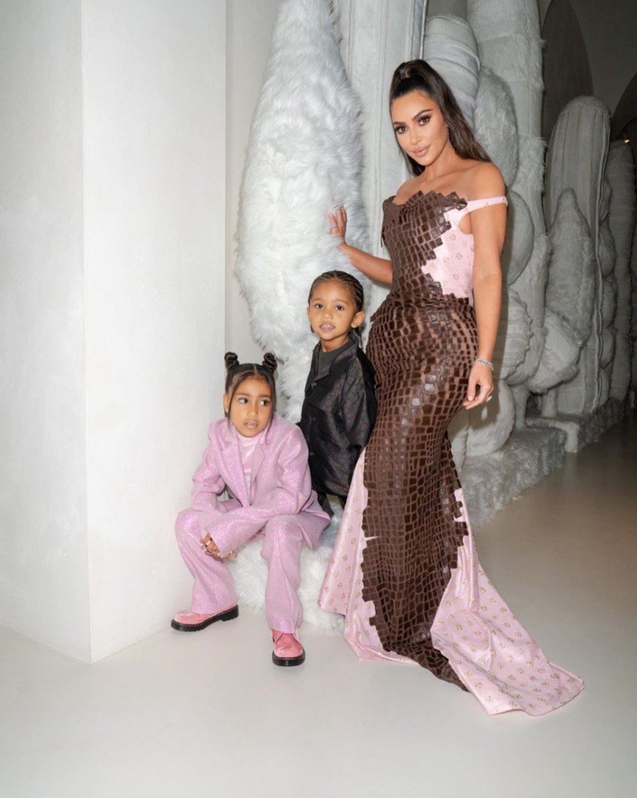 Kim Kardashian Reveals North Had Stomach Flu at Christmas Eve Party 1