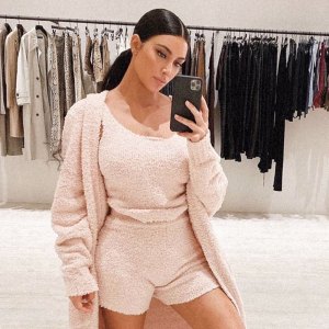 Kim Kardashian SKIMS Cozy-Collection Copied by Fashion Nova