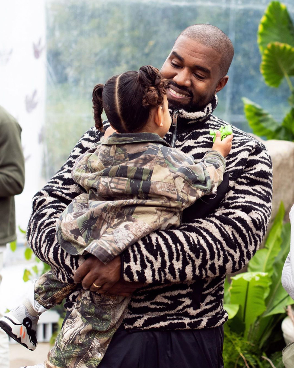 Kim-Kardashian-Shares-Rare-Photo-of-Kanye-West-Smiling-With-Kids-at-Son-Saint’s-Birthday-Party-2