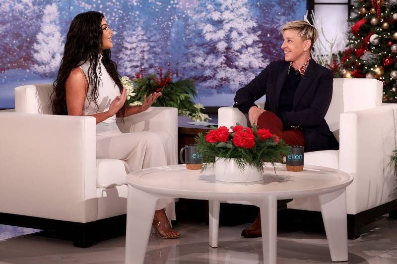 Kim Kardashian on The Ellen DeGeneres Show