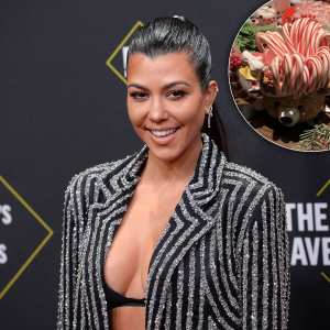 Kourtney Kardashian Hosted the Ultimate Gingerbread House-Making Party