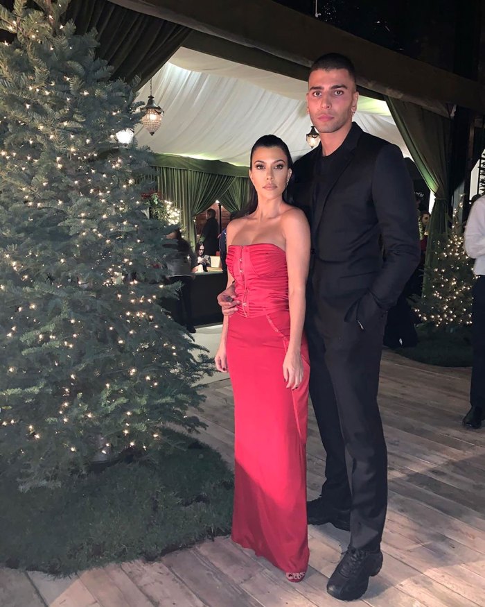 Kourtney Kardashian Posts Photo With Younes Bendjima From Family Christmas Party