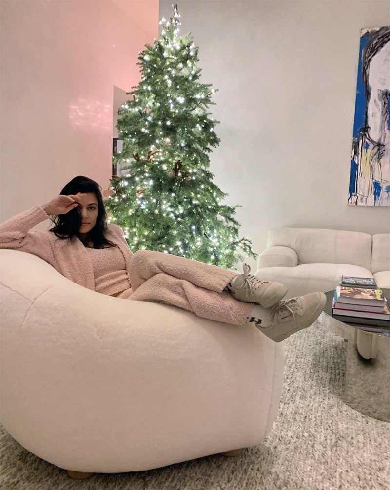 Kourtney Kardashian SKIMS Cozies Instagram
