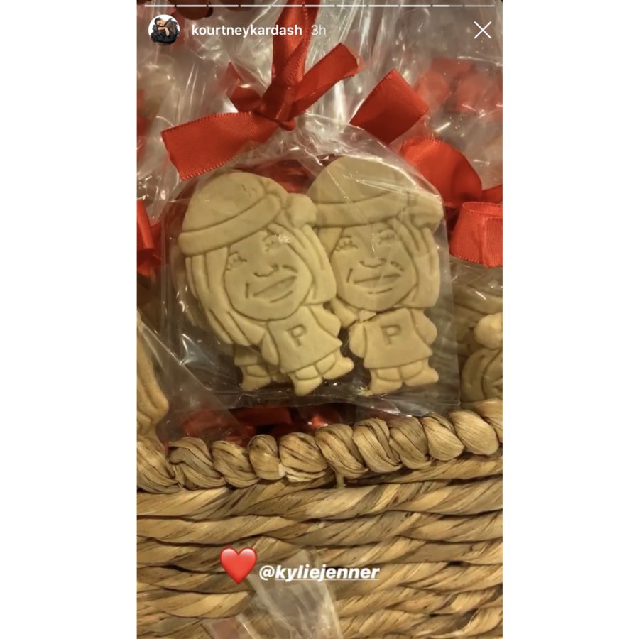 Kylie Jenner Gives Her Family Custom Cookies for Christmas