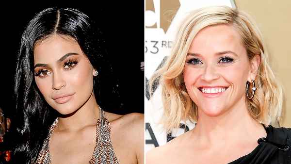 Kylie Jenner Reese Witherspoon gingerbread houses