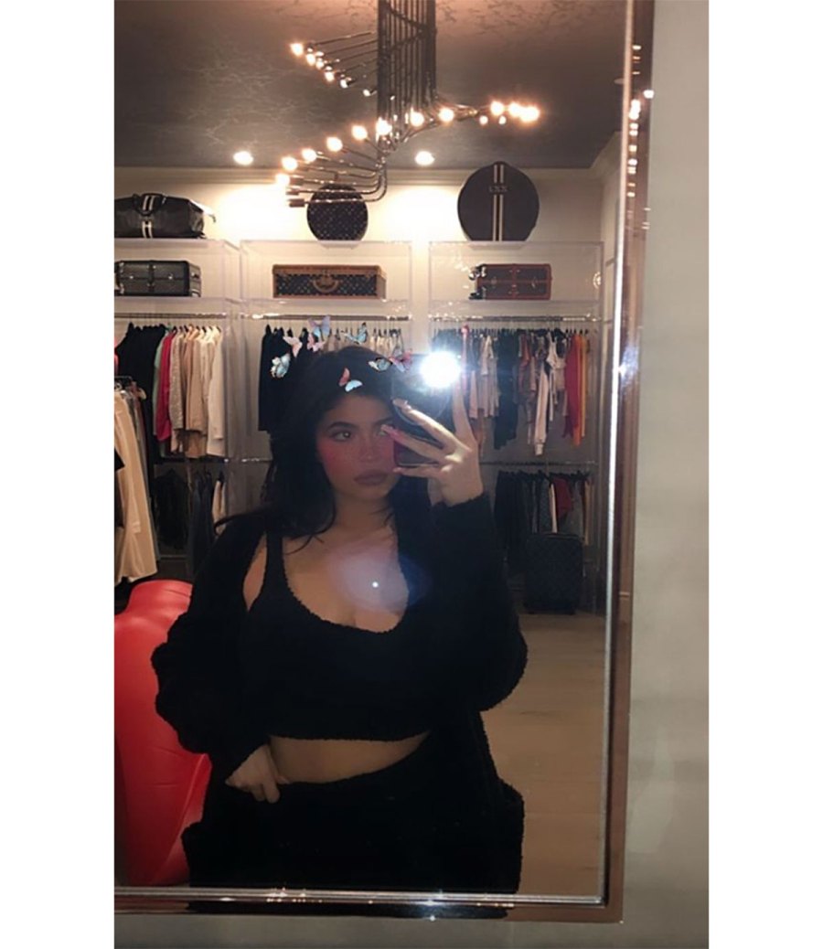 Kylie Jenner Wears Skims Cozy Collection Instagram